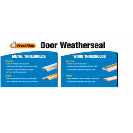 Thermwell Products 2 ft. Frost King Threshold Point of Purchase 220951